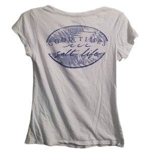 !FINAL DROP! SALT LIFE  Fitted T-Shirt Sz S